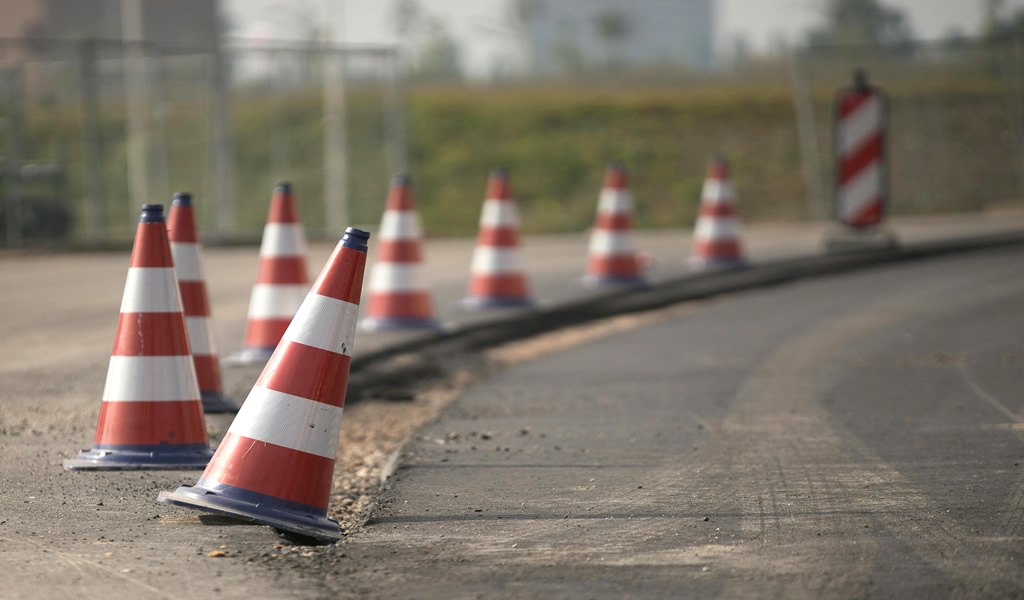 cones de sinalização